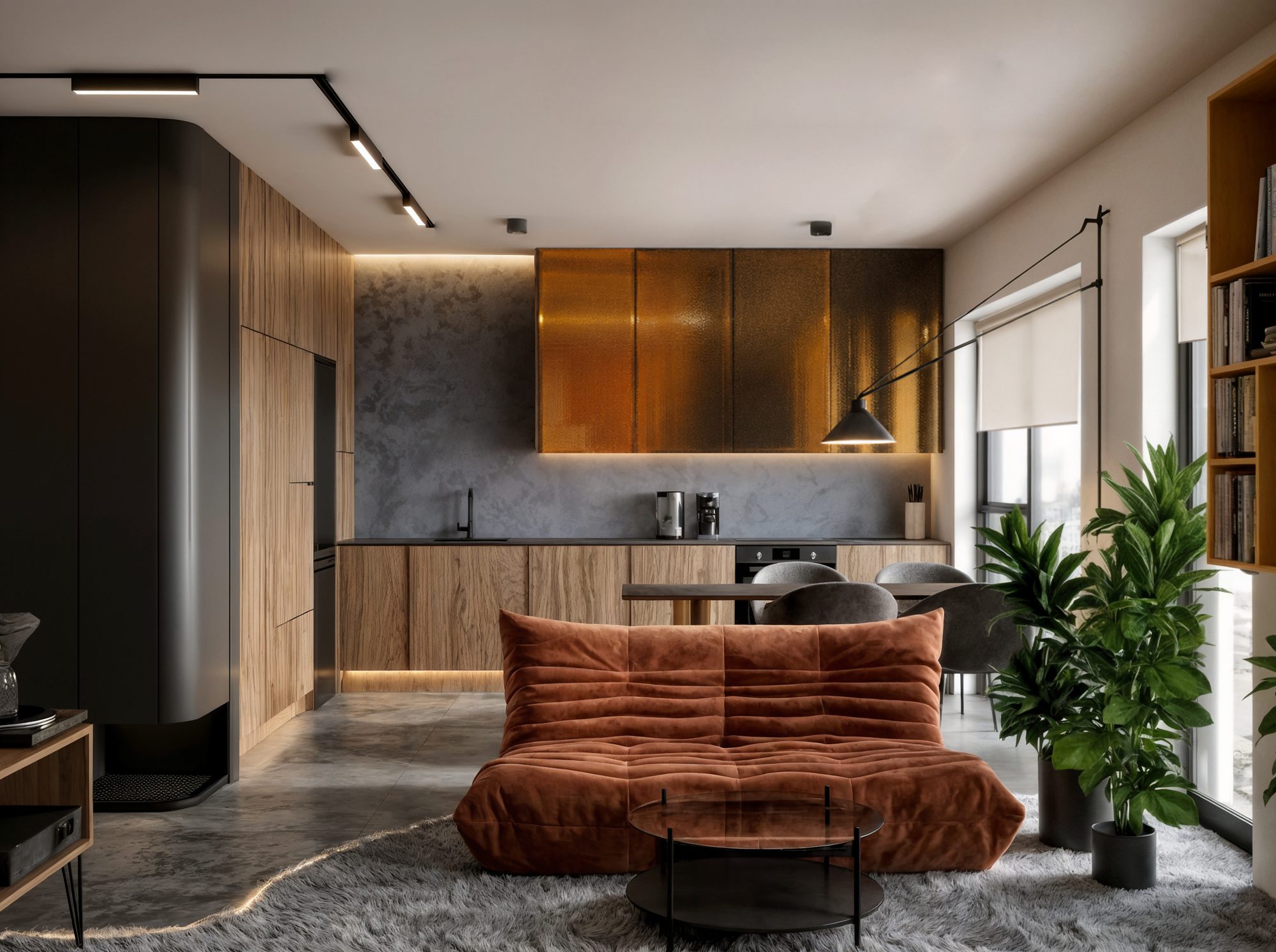 MAGMA — projekt wnętrza, Mieszkanie, Patrycja Duda Design Kraków